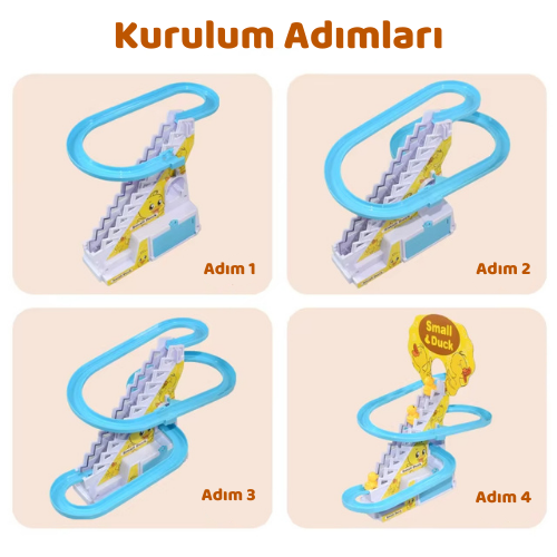 Müzikli Işıklı Slayt Yarış Oyuncak